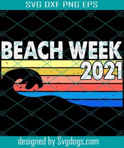 Vintage Beach Week 2021 Svg, Beach Week Svg, Vintage Svg, Wave Svg, Summer Vibes Svg