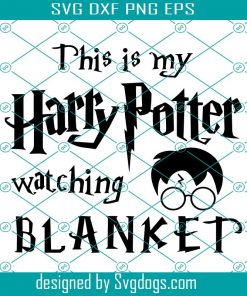 Harry Potter Watching Blanket Svg, Harry Potter Svg