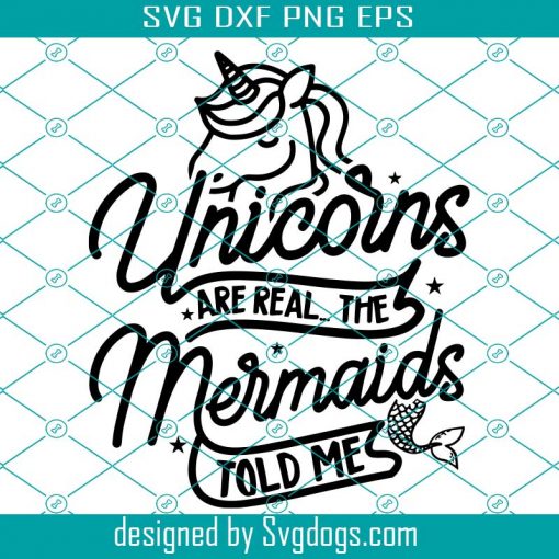 Unicorn Svg, Unicorn Clipart Svg, Mermaid Svg, Mermaid Shirt Svg, Mermaid Tail Svg