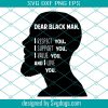 Dope Black Dad Svg, Dad Svg, Black Lives Matter Svg, Afro Svg, King Svg