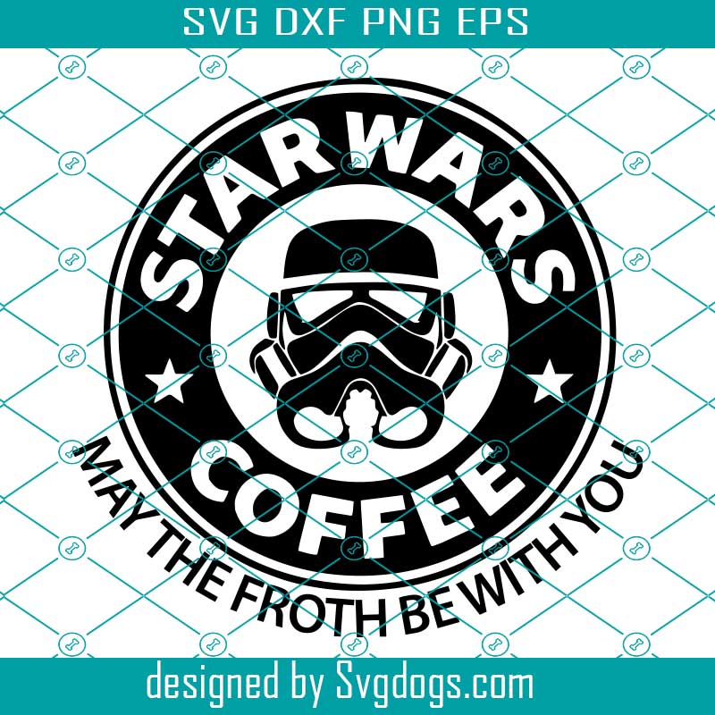 Star Wars starbucks Style Coffee Mug May the Froth Be With You 