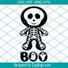 Halloween Baby Skeleton Boy Halloween Ghost Skeleton Pumpkin Halloween Skeleton Web Svg, Halloween Baby Svg