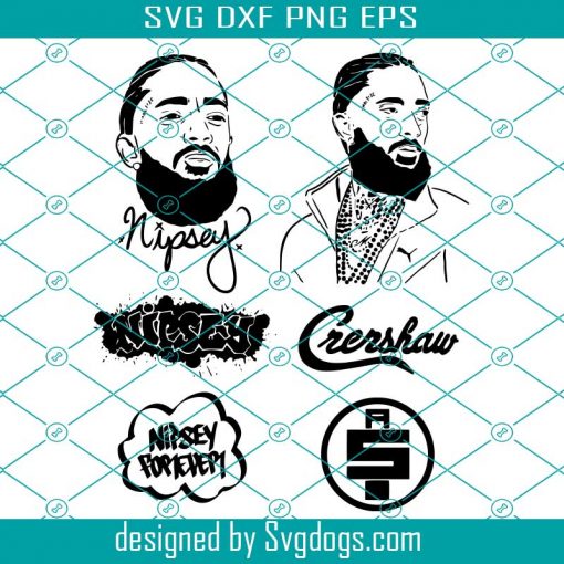 Nipsey Hussle Bundle Svg, Trending Svg, Nipsey Svg, Rapper Singer Svg, Music Svg, Musican Svg, Music Lovers Svg, Song Svg, Singer Svg