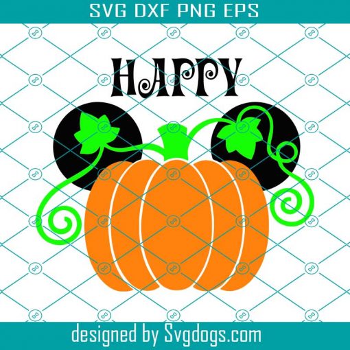 Halloween Pumpkin Mouse Head My 1st Halloween Ghost Skeleton Pumpkin Halloween Unicorn Svg, Halloween Pumpkin Mouse Svg