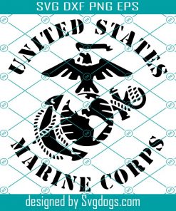 Marine Corps Svg, Marine Svg, Flag Svg, United States Marine Corps Svg