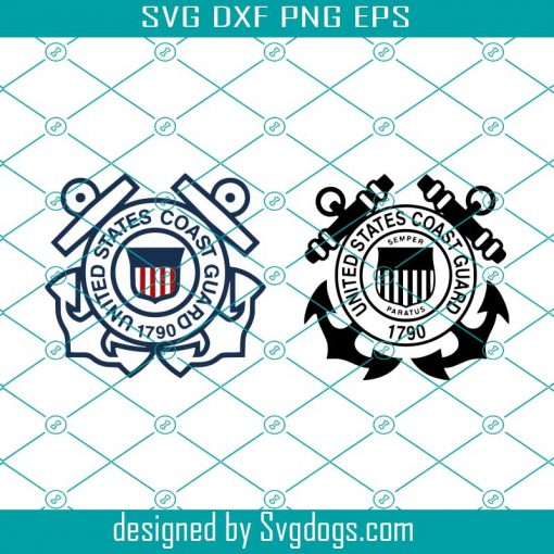 Coast Guard Logo Svg Bundle, Coast Guard Crest Svg, US Coast Guards Logo Svg, Military Forces Logo Svg, Logo Bundle Svg