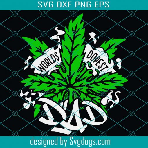 Worlds Dopest Dad Svg, Fathers Day Svg, Dope Dad Svg, Cannabis Svg, Weed Svg, Rolling Tray Svg