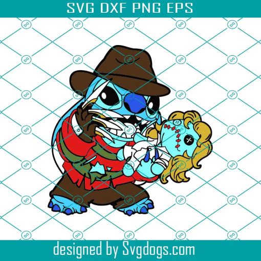 Fredy Stitch Svg, Disney Stitch Halloween Svg, All Cutting Machines Svg