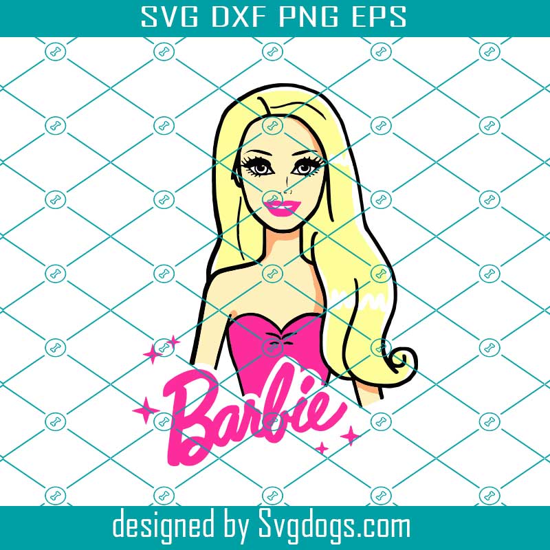 Barbie Svg Cut file Clipart, Barbie Doll Svg