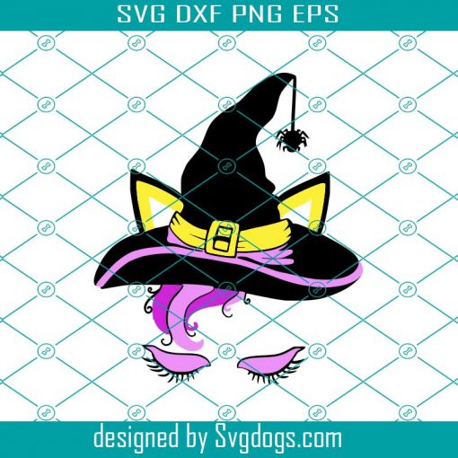 Halloween Unicorn Svg, Cute Halloween Svg, Kids Halloween Shirt Svg, Scary Unicorn Kids Shirt Svg