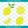 Lemon Svg, Lemon Fruit Svg, Lemon Slice Svg, Summer Svg