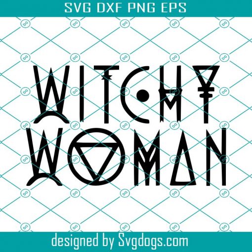 Witchy Woman Svg, Witches Svg, Witch Vibes Svg, Witch Font Svg , Halloween Shirt Tumbler Sticker Design Svg