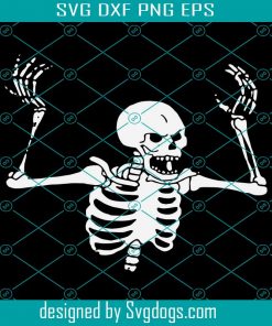 Spooky Scary Skeleton Svg, Halloween Svg, Spooky Svg, Spooking Intensifies Svg, Spooky Scary Svg