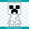 Creeper Svg, Easy Svg, High Quality Svg, Gamer Svg