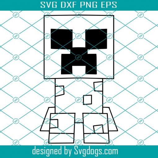 Creeper Svg, Easy Svg, High Quality Svg, Gamer Svg