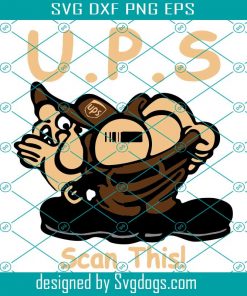 UPS Scan This Svg, Halloween Svg, Trending Svg