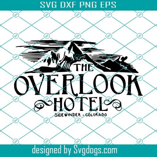 The Lookover Resort Svg, The Overlook Hotel Svg, Trending Svg