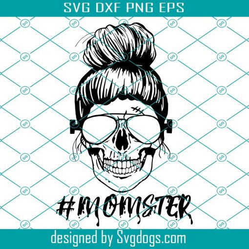 Momster Svg, Skull Svg, Halloween Svg, Trending Svg