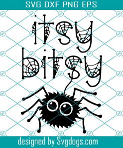 Itsy Bitsy Spider Svg,Halloween Svg, Halloween Onesie Svg, Itsy Bitsy Svg