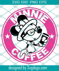 Minnie Hipster Svg, Minnie Svg, Mickey Svg, Disney Svg