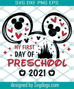 Mickey Back To School Svg, Disney Teacher Svg, Mickey Head Svg, Teach Love Inspire  Svg