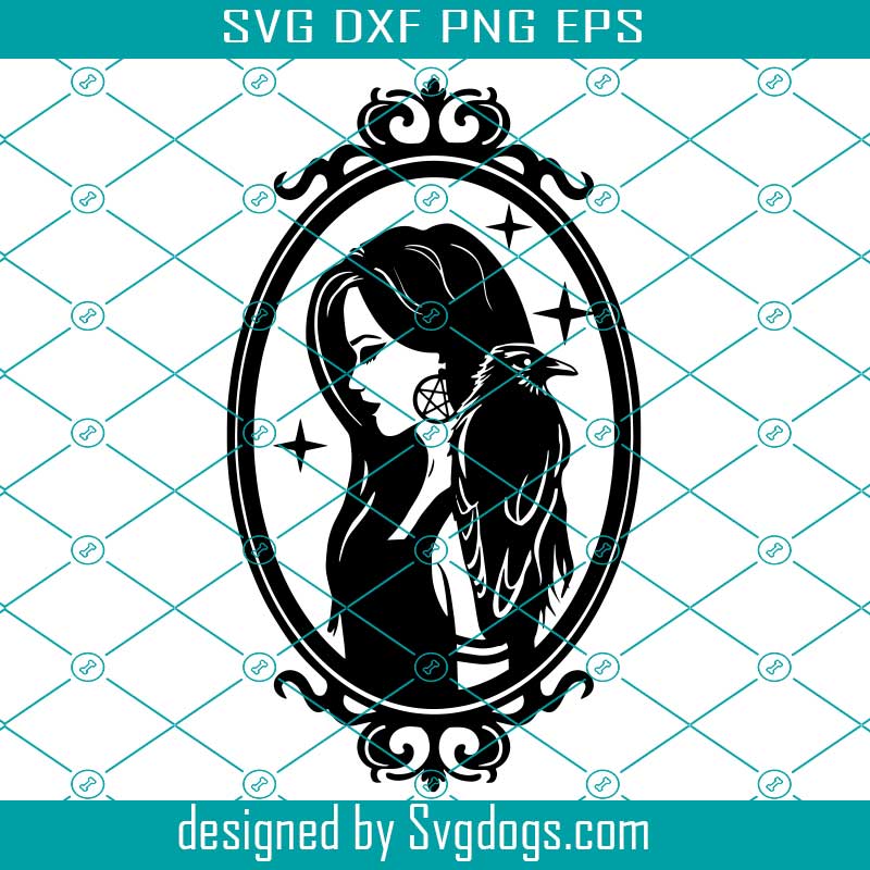 Drawing & Illustration Art & Collectibles Horror svg Cute Gothic Girl ...