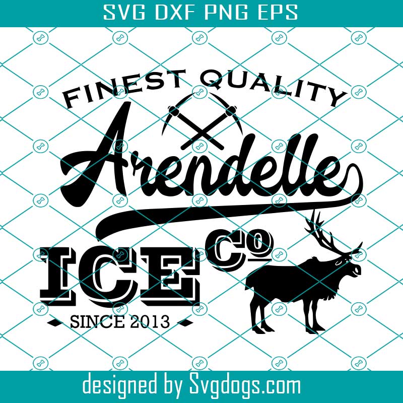 Disney Frozen Inspired Arendelle Ice Company Svg, Disney Svg, Trending Svg