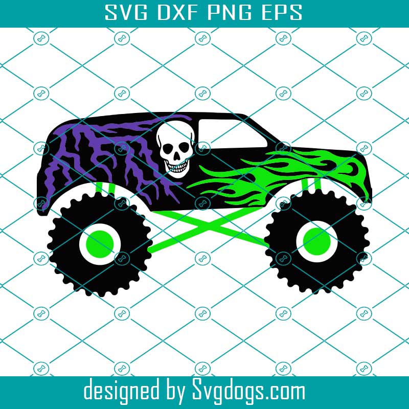 Free Free 224 Transparent Grave Digger Monster Truck Svg SVG PNG EPS DXF File