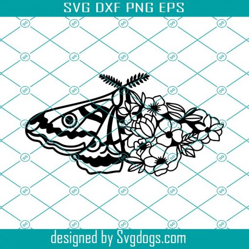 Boho Butterfly Svg Transfer, Moth Svg, Magic Print For Shirt Svg, Celestial Svg, Witchy Mystical Decal Svg