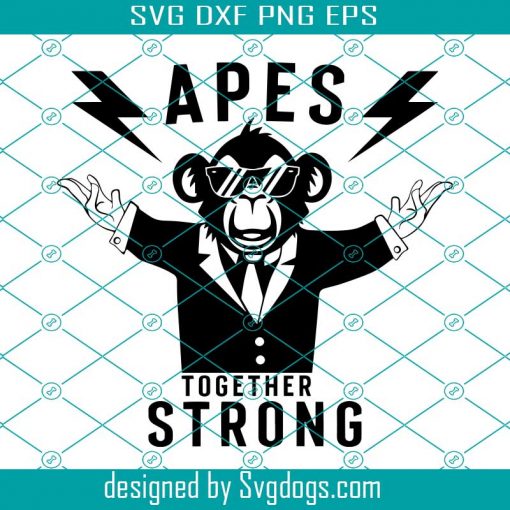 Apes Together Strong Svg, AMC Svg, Wall Street Bets Svg, Movie Svg