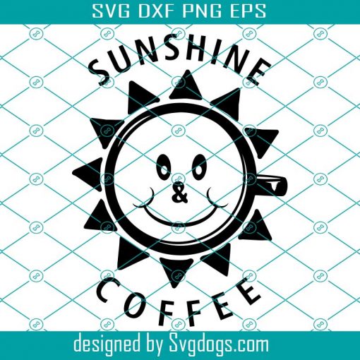 Cup And Sunshine Svg, Summer Svg, Coffee Cup Svg, Coffee And Sunshine Svg