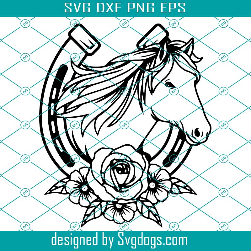 Free Free 260 Floral Horse Svg SVG PNG EPS DXF File