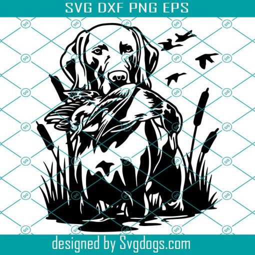 Hunting Dog Svg File, Duck Hunting Svg, Hunting Season Svg, Duck Hunt Svg, Hunting Dog Shirt Svg, Hunting Clipart Svg