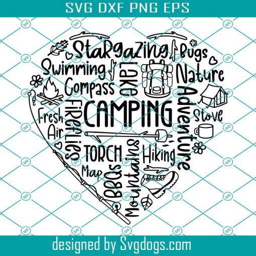 Camping Svg, Camp Svg, Adventure Svg, Love Camping Svg, Camping Shirt Svg