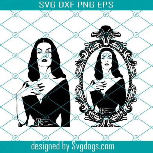 Maila Nurmi Svg, Vampira Svg, Vampire Svg, Dracula Svg, Women Of Macabre Svg