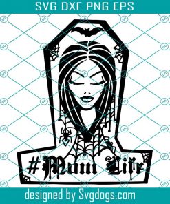 Mom Life Spooky Mom Svg File, Mom Svg, Spooky Svg