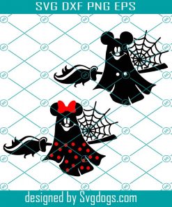 Ghost Svg File, Disney Svg, Halloween Disney Svg, Mickey And Minnie Ghost Svg, Halloween Svg