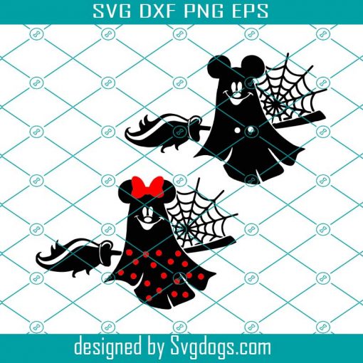 Ghost Svg File, Disney Svg, Halloween Disney Svg, Mickey And Minnie Ghost Svg, Halloween Svg