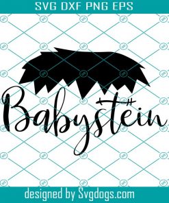 Babystein Svg, Baby Svg, Halloween Svg, Funny Cute Svg, Designs Print For T-shirt Quote Svg, Family T-shirts Svg