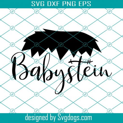 Babystein Svg, Baby Svg, Halloween Svg, Funny Cute Svg, Designs Print For T-shirt Quote Svg, Family T-shirts Svg