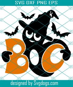 Bundle Halloween SVG, Trick Or Treat SVG, Spooky Vibes SVG, Boo SVG