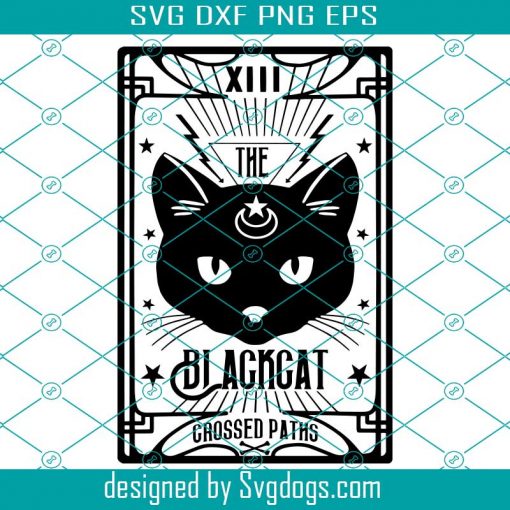 Black Cat Svg File, Cat Svg, Animal Svg, Halloween Svg