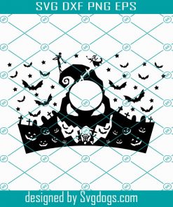Full Wrap Starbucks Jack skellington Cold Cup Svg, Jack Skellington Svg, Halloween Svg