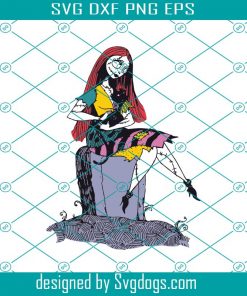 Sally The Night Before Christmas Jack Skellington Svg, Christmas Svg