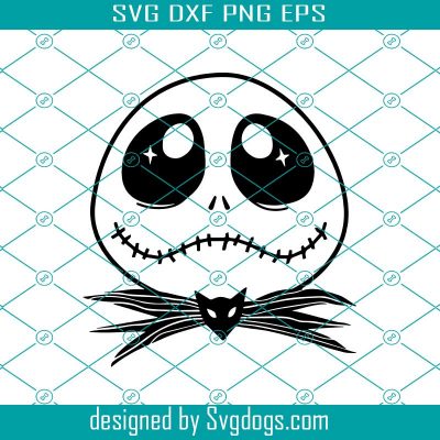 The Nightmare Before Christmas Svg, Cute Jack Skellington Svg