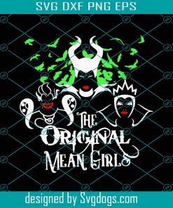 The Original Min Girls Svg, Halloween Svg, Girls Svg
