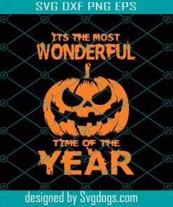 Its The Most Wonderful Time Of The Year Svg, Merry Christmas Svg, Mouse Head Svg, Disney Svg
