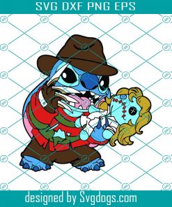 Fredy Stitch Svg, Print Svg, Halloween Svg