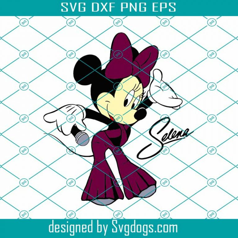 Selena Mickey Brown Svg Minnie Mouse Svg Selena Minnie Svg Dancer Minnie Svg Disney Vacation 3007