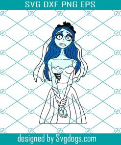 Emily Svg, Halloween Svg, Corpse Bride Svg, Horror Svg, Vinyl File Svg, Horror Movie Svg